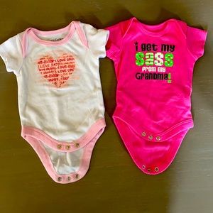 Daddy and Grandma Onesies